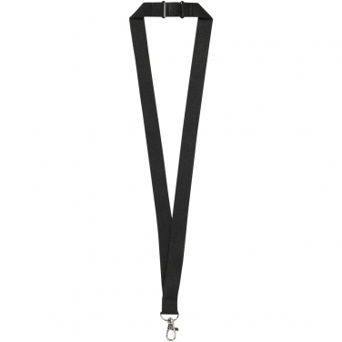 Logotrade Logogeschenke das Foto: Lago Lanyard mit Sicherheitsverschluss