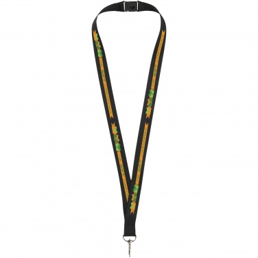 Logotrade Werbegeschenke das Foto: Lago Lanyard mit Sicherheitsverschluss