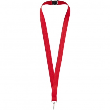 Logotrade Werbeartikel das Foto: Lago Lanyard mit Sicherheitsverschluss