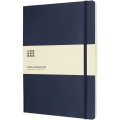 Moleskine Classic Softcover Notizbuch XL – liniert, Saphirblau