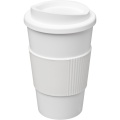 Americano® 350 ml Isolierbecher mit Schutzring, Weiß