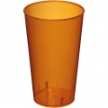 Arena 375 ml Kunststoffbecher, Transparentes Orange