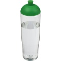 H2O Active® Tempo 700 ml Sportflasche mit Stülpdeckel, Transparent / Grün