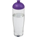 H2O Active® Tempo 700 ml Sportflasche mit Stülpdeckel, Transparent / Lila