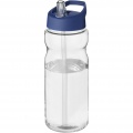 H2O Active® Base 650 ml Sportflasche mit Ausgussdeckel, Transparent / Blau