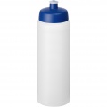 Baseline® Plus grip 750 ml Sportflasche mit Sportdeckel, Transparent / Blau