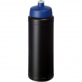 Baseline® Plus 750 ml Flasche mit Sportdeckel, Einfarbig schwarz / blau