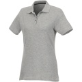 Helios Poloshirt für Damen, Grau meliert