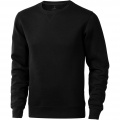 Surrey Sweatshirt mit Rundhalsausschnitt Unisex, Durchgehend schwarz