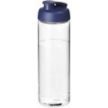 H2O Active® Vibe 850 ml Sportflasche mit Klappdeckel, Transparent / Blau