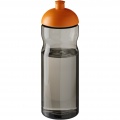 H2O Active® Eco Base 650 ml Sportflasche mit Stülpdeckel, Anthrazit / Orange