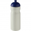 H2O Active® Eco Base 650 ml Sportflasche mit Stülpdeckel, Elfenbeinweiß / Blau