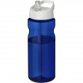 H2O Active® Eco Base 650 ml Sportflasche mit Ausgussdeckel, Blau / Weiß