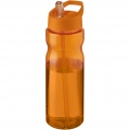 H2O Active® Eco Base 650 ml Sportflasche mit Ausgussdeckel, Orange / Orange