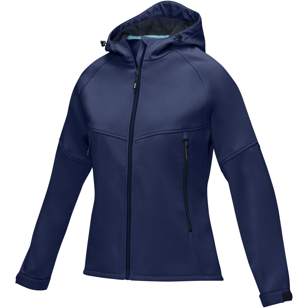 : Coltan Softshelljacke aus recyceltem Material für Damen