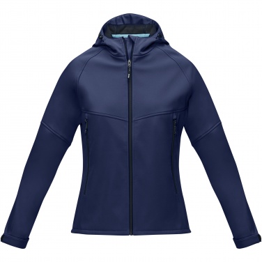 Logotrade Firmengeschenke das Foto: Coltan Softshelljacke aus recyceltem Material für Damen