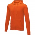 Theron Herren Kapuzenpullover mit Reißverschluss, Orange