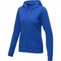 Theron Damen Kapuzenpullover mit Reißverschluss, Blau