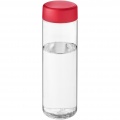 H2O Active® Vibe 850 ml Sportflasche mit Drehdeckel, Transparent / Rot