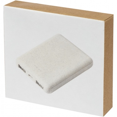 : Asama 5000 mAh Powerbank aus Weizenstroh