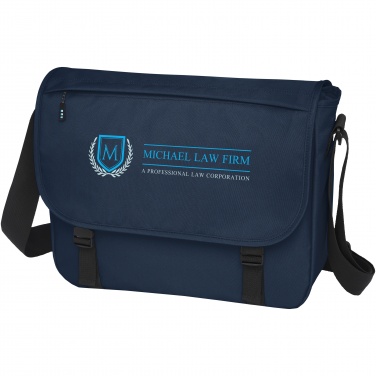 Logotrade Geschäftsgeschenke das Foto: Baikal 15" RPET Laptoptasche GRS-zertifiziert 12L