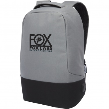 Logotrade Logogeschenke das Foto: Cover Diebstahlsicherer GRS RPET Rucksack 18L