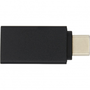 Logotrade Werbeartikel das Foto: ADAPT USB C auf USB A 3.0 Adapter aus Aluminium