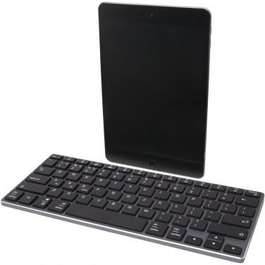 Logotrade Geschäftsgeschenke das Foto: Hybrid Bluetooth Tastatur – QWERTY