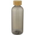 Ziggs 650 ml Sportflasche aus recyceltem Kunststoff, Transparente Kohle