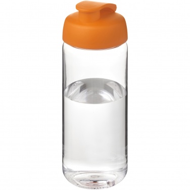 Logotrade Firmengeschenke das Foto: H2O Active® Octave Tritan™ 600-ml-Sportflasche mit Klappdeckel