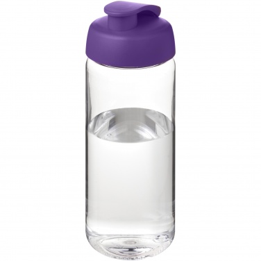 Logotrade Logogeschenke das Foto: H2O Active® Octave Tritan™ 600-ml-Sportflasche mit Klappdeckel