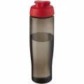 H2O Active® Eco Tempo 700 ml Sportflasche mit Klappdeckel, Rot / Anthrazit