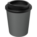 Americano® Espresso 250 ml recycelter Isolierbecher , Grau / Tiefschwarz