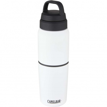 Logotrade Werbegeschenke das Foto: CamelBak®  500 ml vakuumisolierte Edelstahlflasche und 350 ml Becher