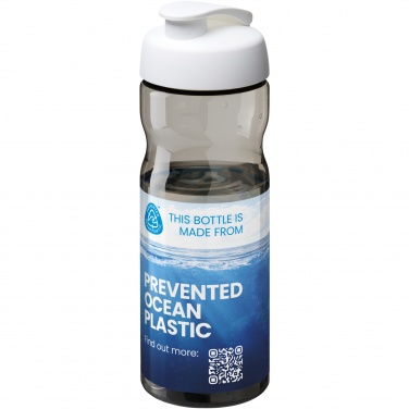 Logotrade Geschäftsgeschenke das Foto: H2O Active® Eco Base 650 ml Sportflasche mit Klappdeckel