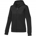 Nubia Performance Kapuzensweatjacke für Damen, Durchgehend schwarz