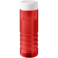 H2O Active® Eco Treble 750 ml Sportflasche mit Drehdeckel, Rot / Weiß