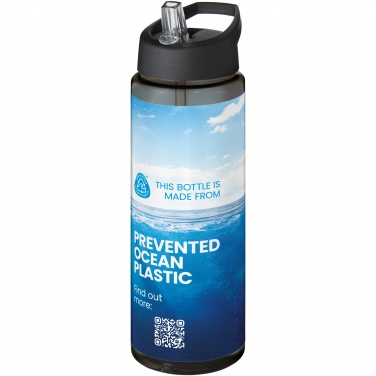 Logotrade Geschäftsgeschenke das Foto: H2O Active® Eco Vibe 850 ml Sportflasche mit Ausgussdeckel 