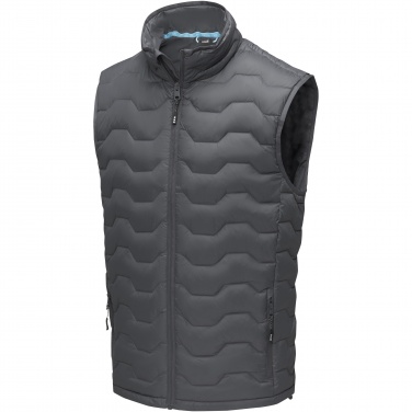 Logotrade Geschäftsgeschenke das Foto: Epidote GRS isolierter Daunen-Bodywarmer aus recyceltem Material für Herren