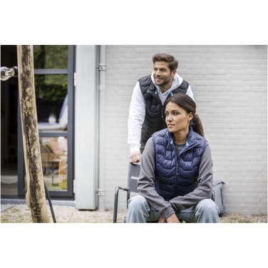 Logotrade Werbeartikel das Foto: Epidote GRS isolierter Daunen-Bodywarmer für Damen aus recyceltem Material