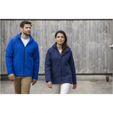 Logotrade Logogeschenke das Foto: Notus wattierte Softshell Herrenjacke