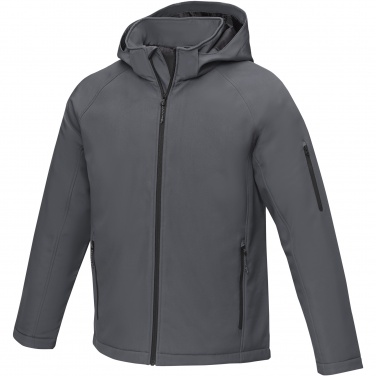 Logotrade Werbegeschenke das Foto: Notus wattierte Softshell Herrenjacke