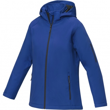 Logotrade Firmengeschenke das Foto: Notus wattierte Softshell Damenjacke