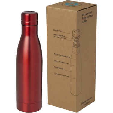 Logotrade werbemittel das Foto: Vasa RCS-zertifizierte Kupfer-Vakuum Isolierflasche aus recyceltem Edelstahl, 500 ml