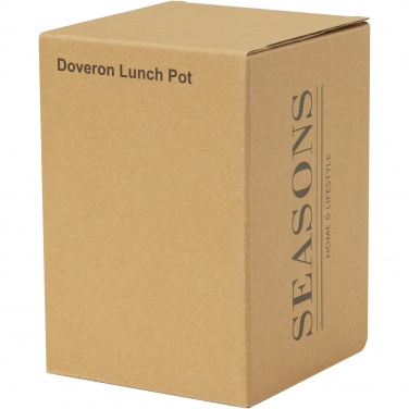 Logotrade Werbegeschenke das Foto: Doveron Lunchpot, isoliert aus recyceltem Edelstahl, 500 ml