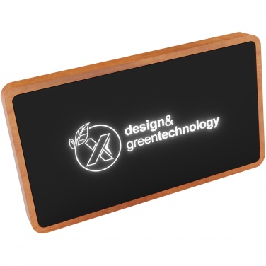 : SCX.design P36 5000 mAh kabellose Powerbank mit Leuchtlogo