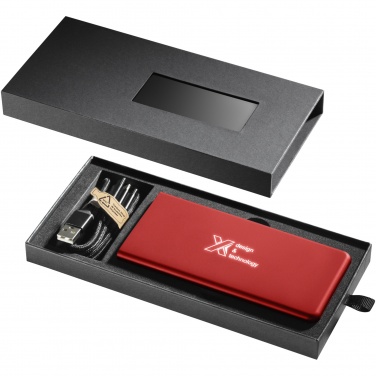 Logotrade Geschäftsgeschenke das Foto: SCX.design P15 5000 mAh Powerbank mit Leuchtlogo