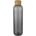 Ziggs 1000 ml Sportflasche aus recyceltem Kunststoff , Holzkohle