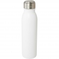 Harper 700 ml RCS-zertifizierte Sportflasche aus Edelstahl mit Metallschlaufe, Weiß