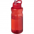 H2O Active® Eco Big Base 1L Sportflasche mit Ausgussdeckel , Rot / Rot